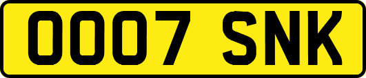 OO07SNK