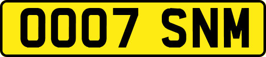 OO07SNM