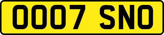 OO07SNO