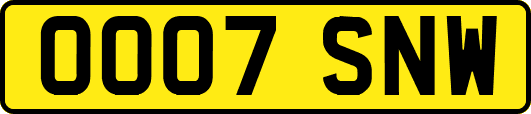 OO07SNW