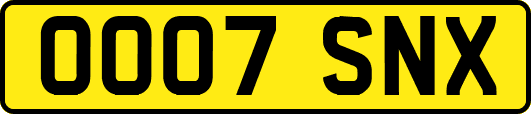 OO07SNX