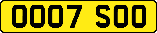 OO07SOO