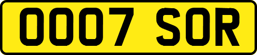 OO07SOR
