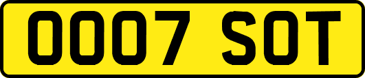 OO07SOT
