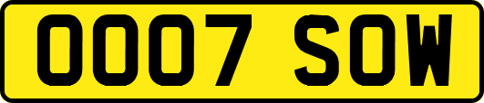 OO07SOW