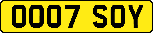 OO07SOY