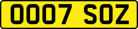 OO07SOZ