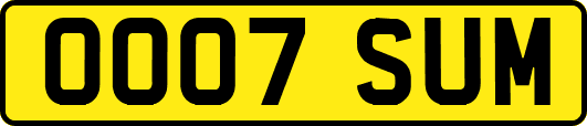 OO07SUM