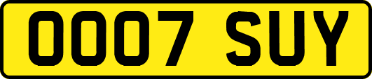 OO07SUY