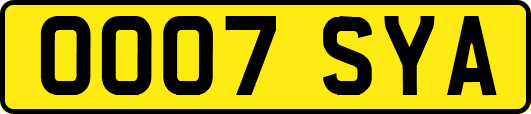 OO07SYA