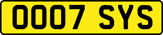 OO07SYS