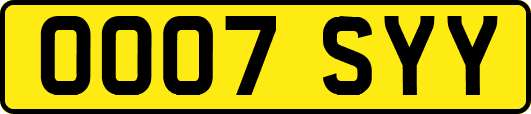 OO07SYY