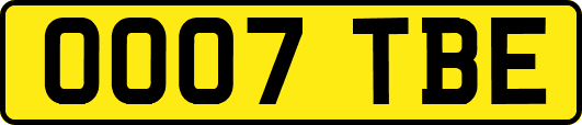 OO07TBE