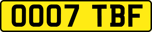 OO07TBF