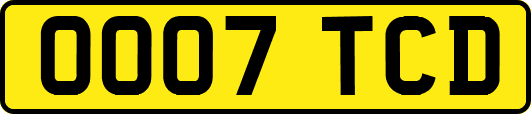 OO07TCD