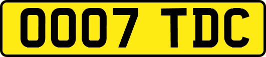 OO07TDC