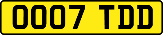 OO07TDD