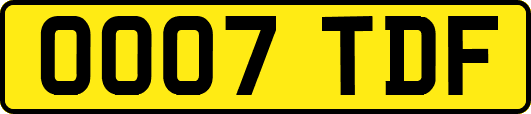 OO07TDF