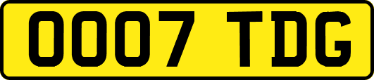 OO07TDG