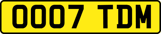OO07TDM
