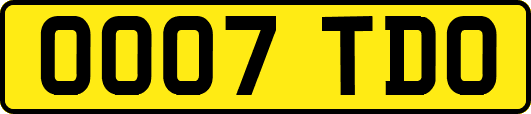 OO07TDO