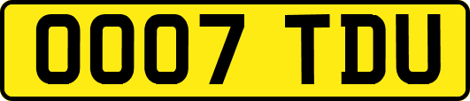 OO07TDU
