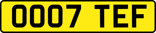 OO07TEF
