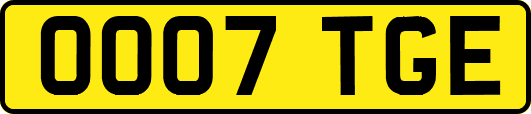 OO07TGE