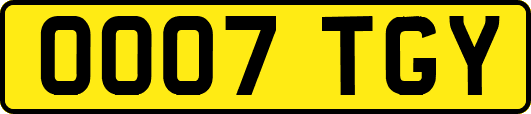 OO07TGY