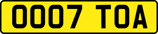 OO07TOA