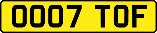 OO07TOF