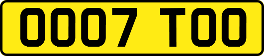 OO07TOO