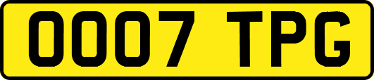 OO07TPG