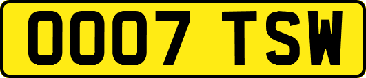 OO07TSW