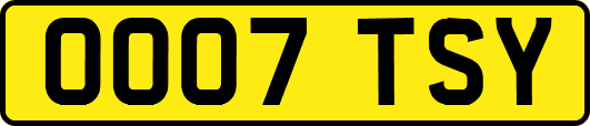 OO07TSY