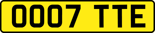 OO07TTE