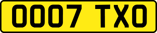 OO07TXO