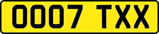 OO07TXX