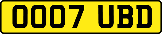 OO07UBD