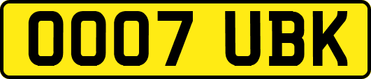 OO07UBK