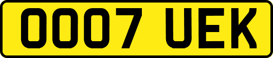 OO07UEK