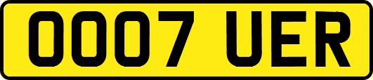 OO07UER