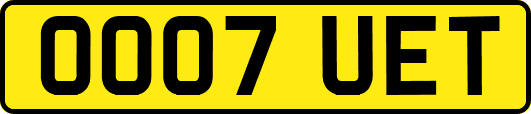OO07UET