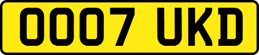 OO07UKD