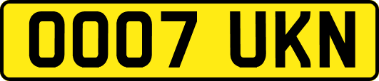 OO07UKN