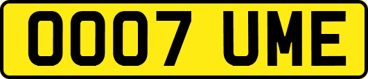 OO07UME