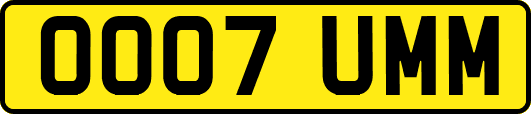 OO07UMM