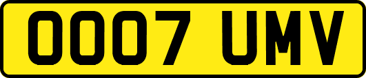 OO07UMV