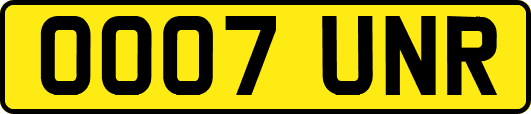 OO07UNR