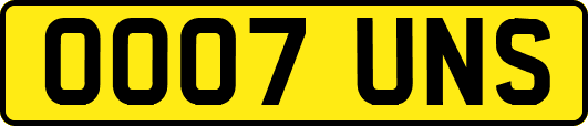 OO07UNS